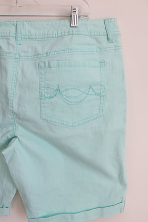 Faded Glory Blue Denim Shorts | 18