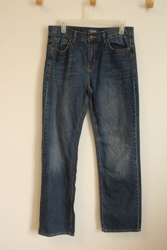Old Navy Cotton Straight Leg Jeans | 18