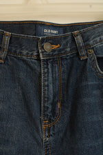 Old Navy Cotton Straight Leg Jeans | 18