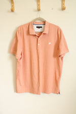 Banana Republic Light Orange Polo Shirt | XL