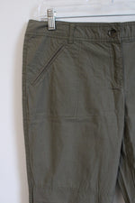 New York & Co. Olive Green Lightweight Cargo Pants | 8