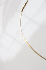 14K Yellow Gold Snake Chain Necklace