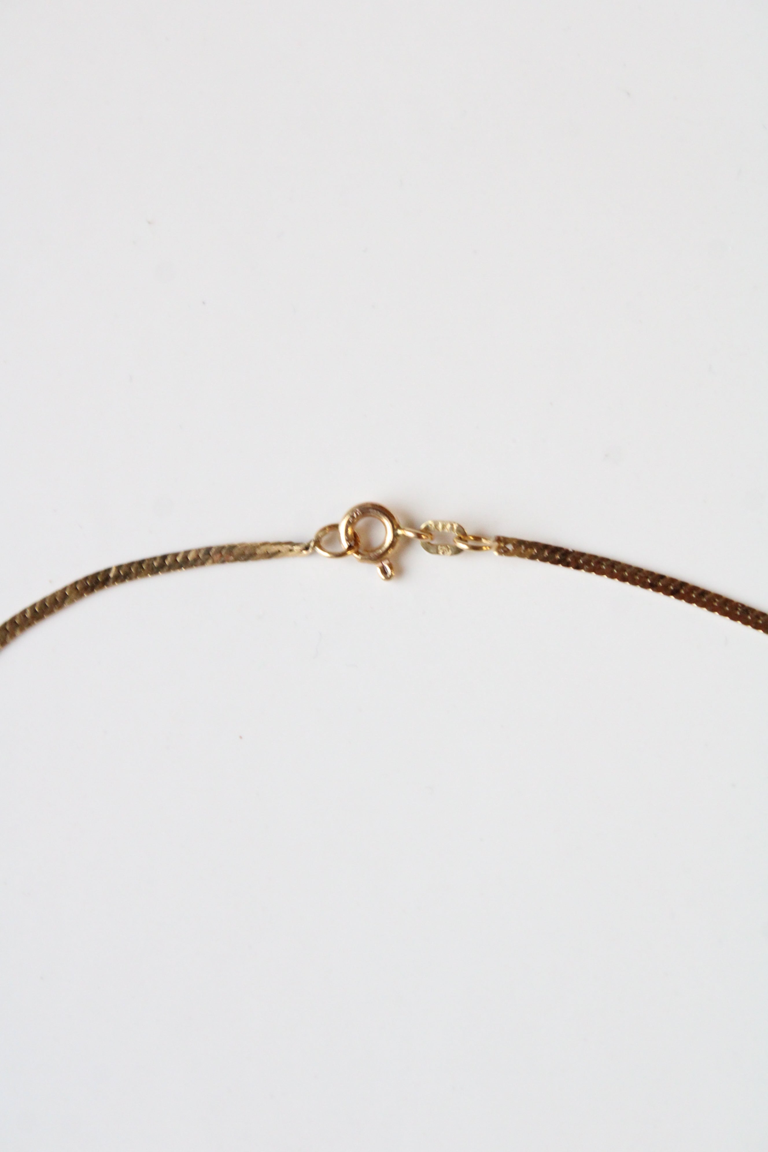 14K Yellow Gold Snake Chain Necklace