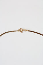 14K Yellow Gold Snake Chain Necklace