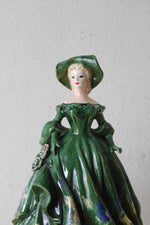 Relco Lady Planter Vase "Gone With The Wind" #3866 Porcelain Figurine