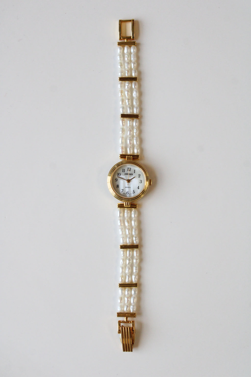 Arenix Rice Pearl Wrist Watch