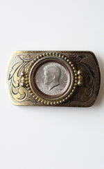 1970's Western Style 50 cent Piece Belt Buckle