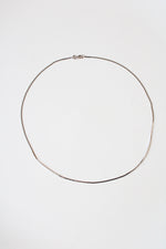 14K White Gold Snake Chain Necklace