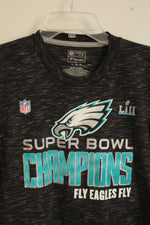 NFL Proline Marled Gray Philadelphia Eagles Super Bowl Champions Long sleeve Shirt | Y-LG