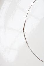 14K White Gold Snake Chain Necklace