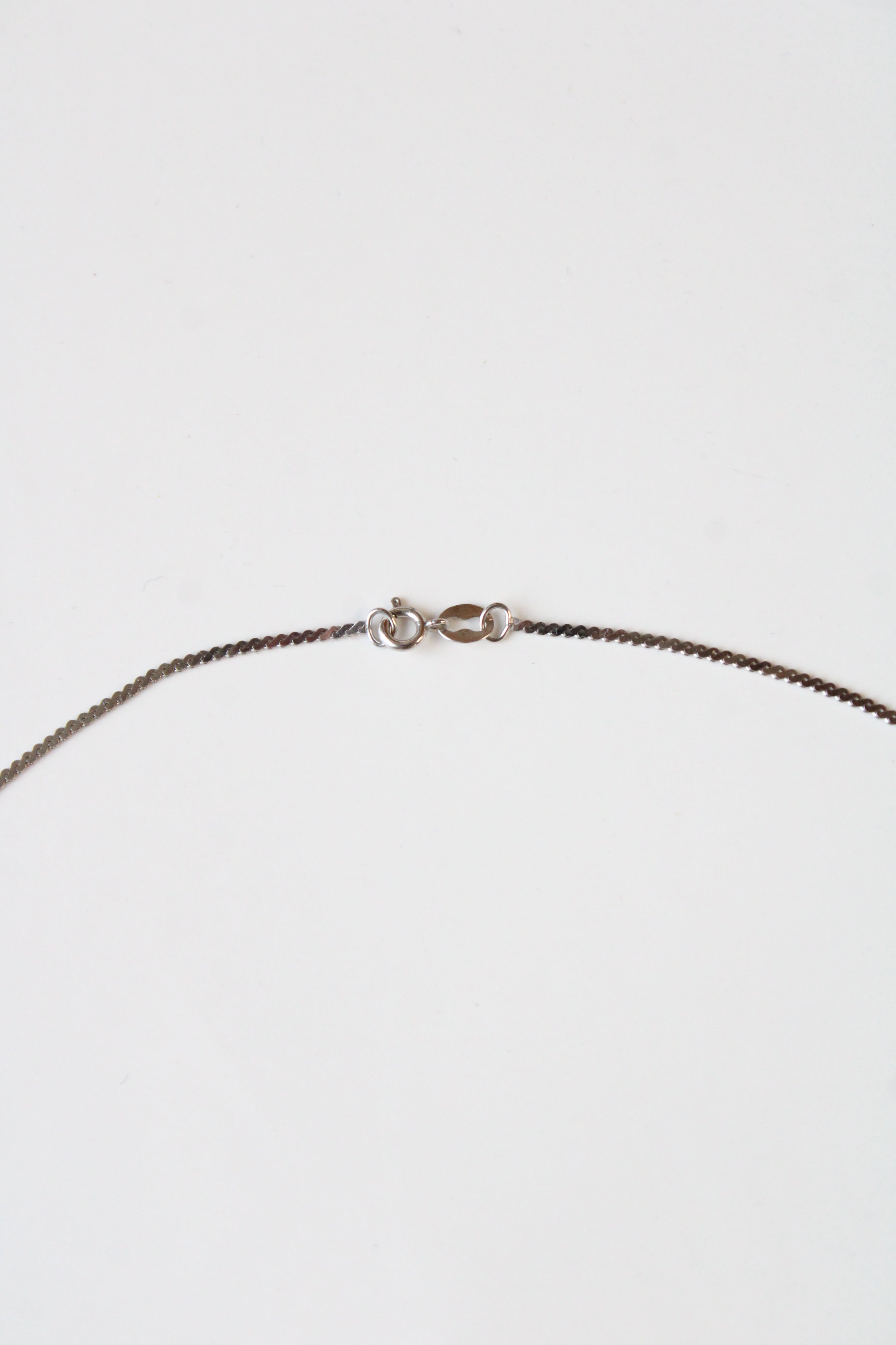 14K White Gold Snake Chain Necklace