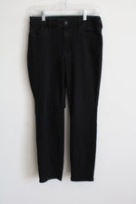 Old Navy Black Denim High Rise Wow Straight Jeans | 6P