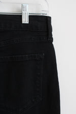 Old Navy Black Denim High Rise Wow Straight Jeans | 6P