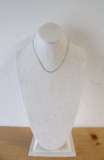 14K White Gold Snake Chain Necklace