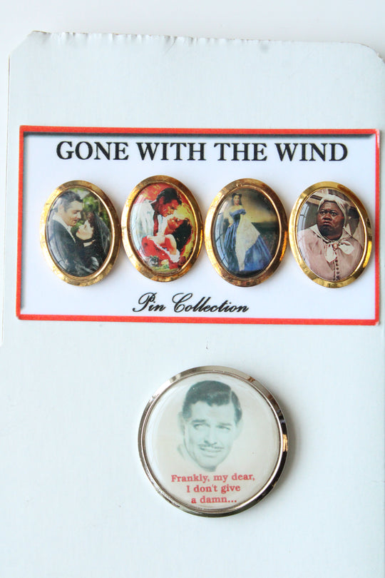 Gone With The Wind Vintage Pin Collection | Set Of 5