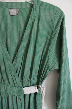 ASOS Green Wrap Dress | 4