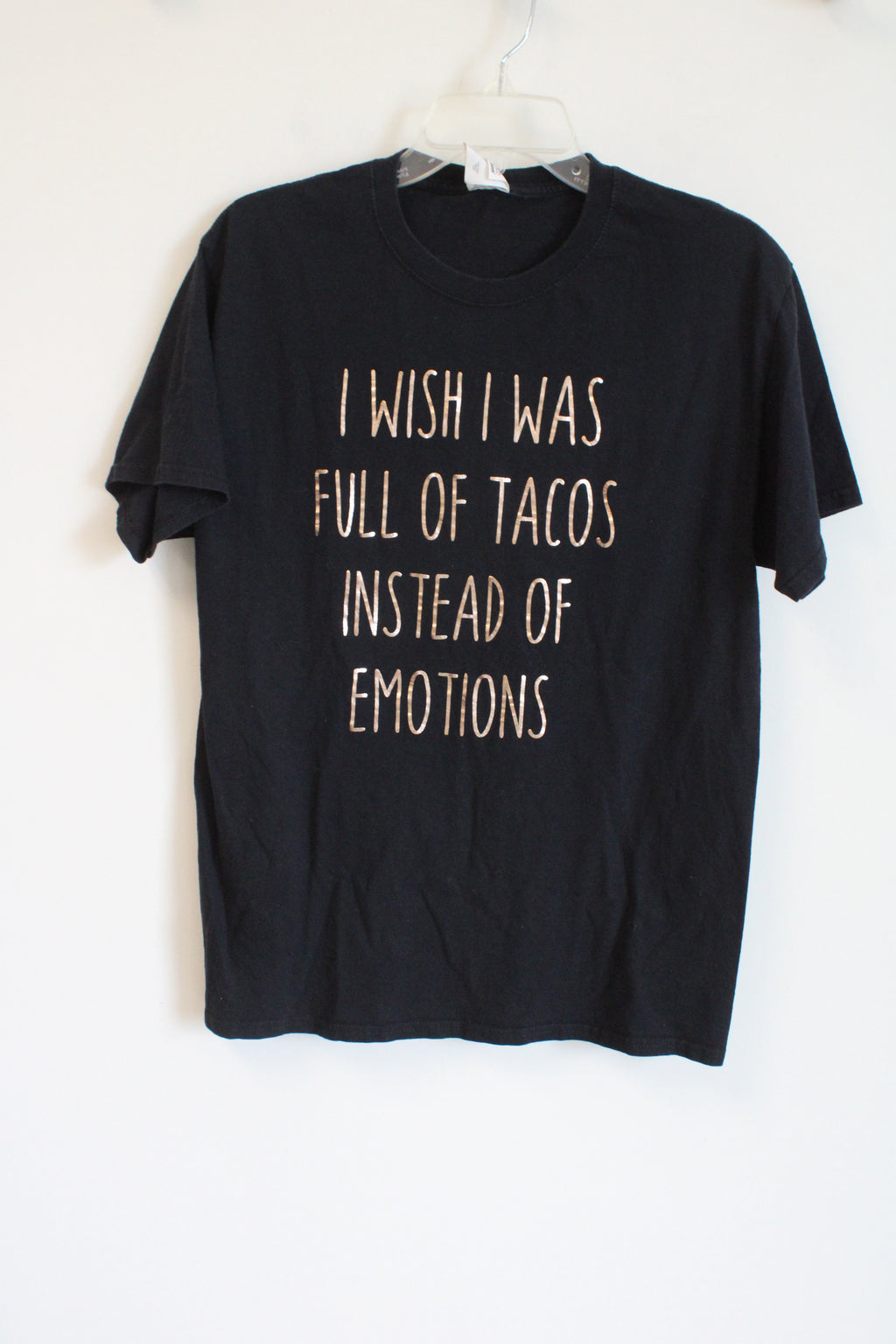 Fruit Of The Loom "Tacos Instead Of Emotions" Tee | M