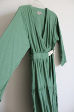 ASOS Green Wrap Dress | 4
