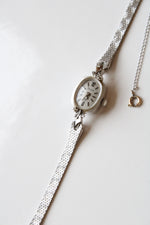 Bulova Silver Wind Up Watch