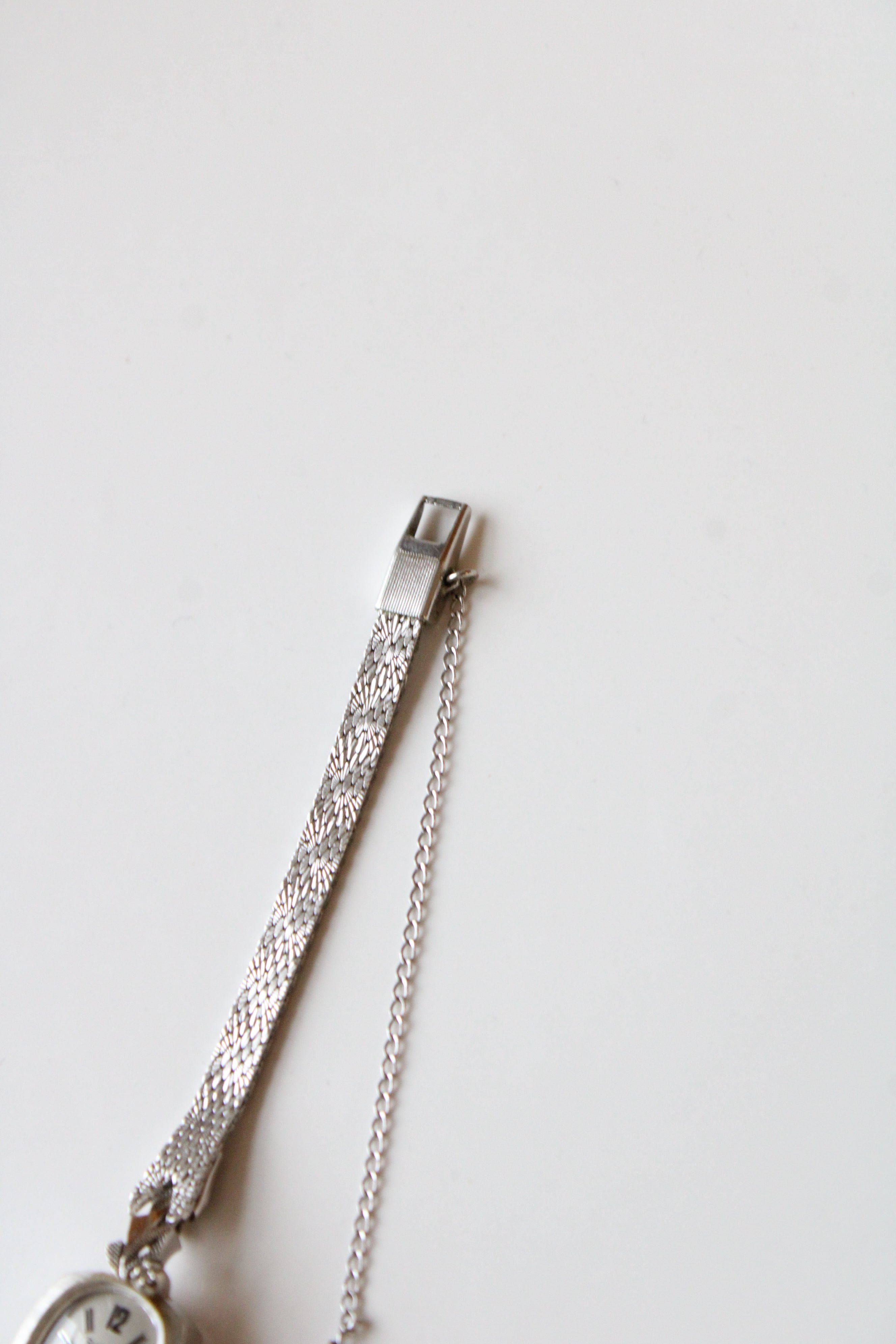 Bulova Silver Wind Up Watch