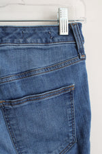 Universal Thread Blue Denim High Rise Skinny Distressed Jeans | 0