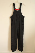 L.L. Bean Black Snow Pants with Full Side Zippers | XL
