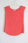 Calvin Klein Coral Studded Top | L