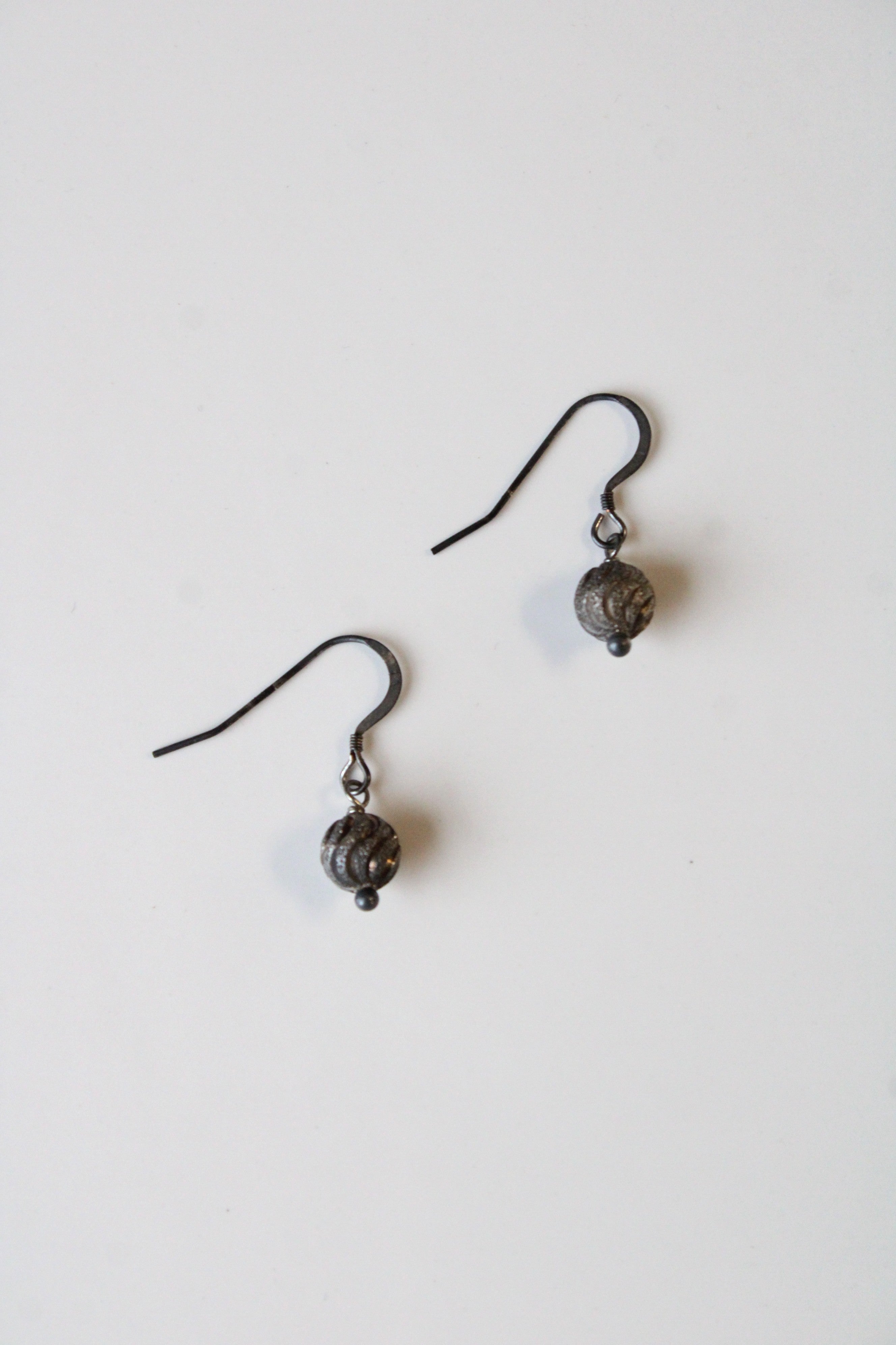 Sterling Silver Ball Dangle Earrings