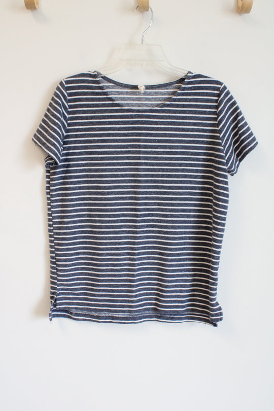 Wishlist Blue White Striped Top | S