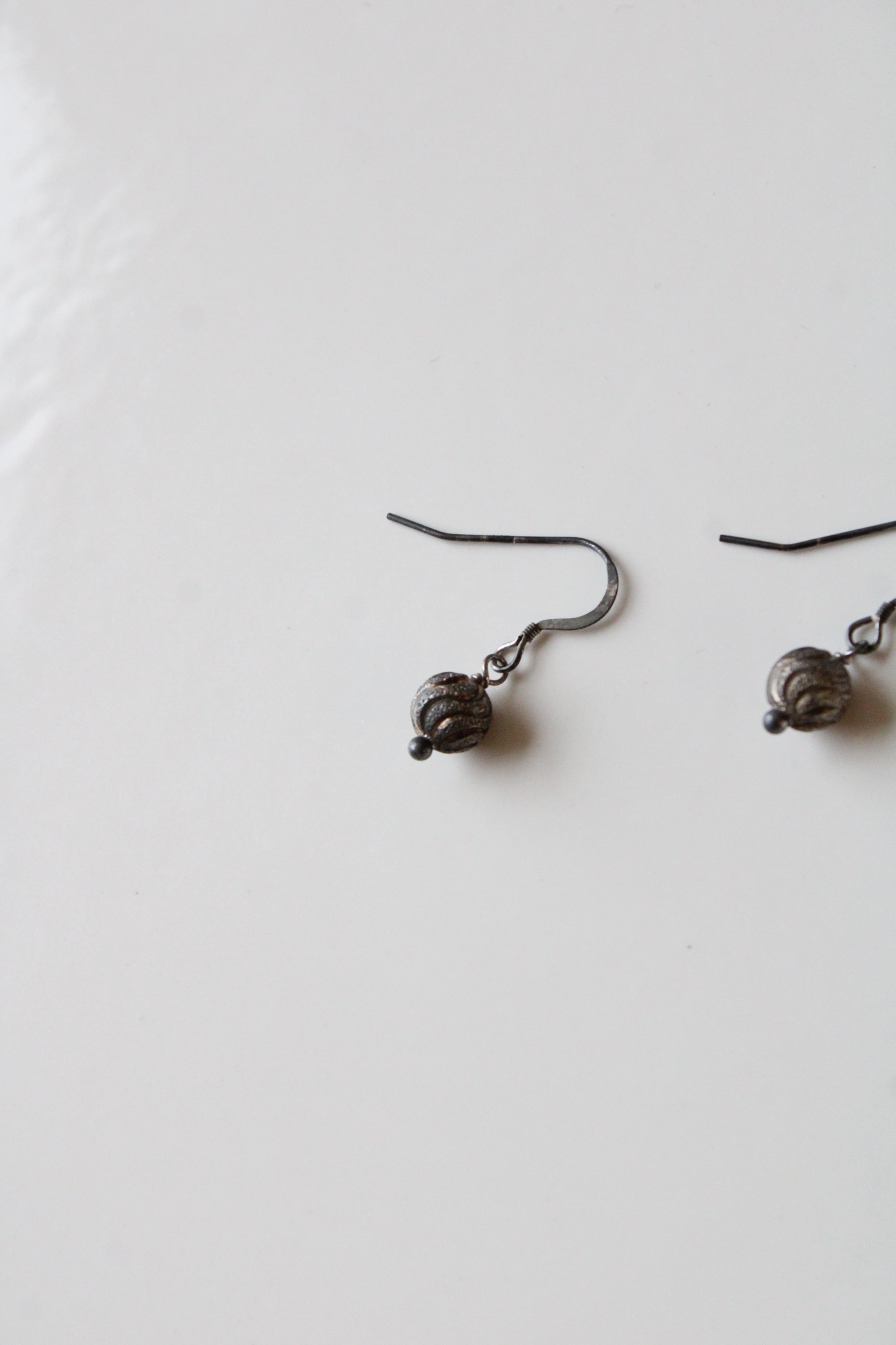 Sterling Silver Ball Dangle Earrings