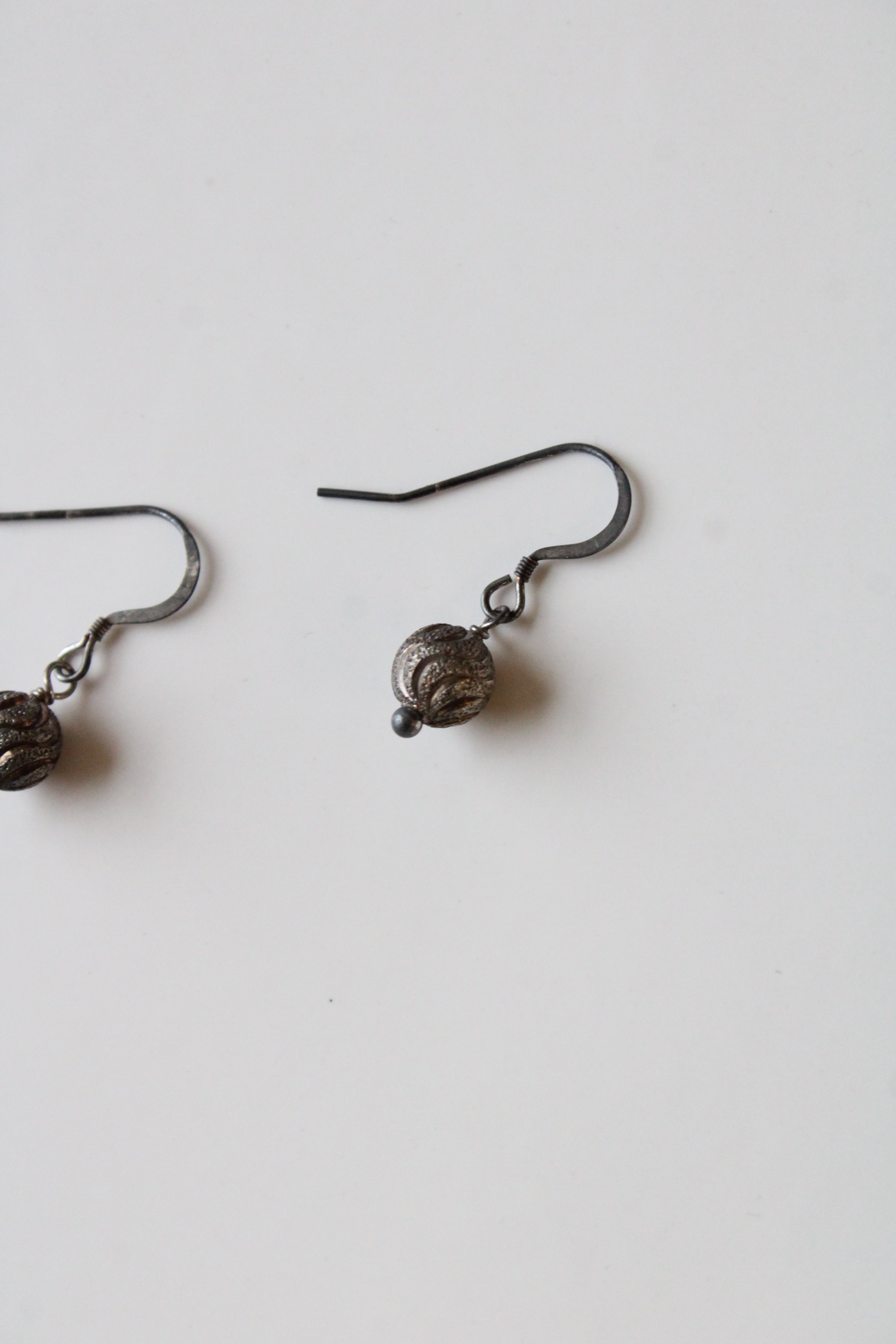 Sterling Silver Ball Dangle Earrings