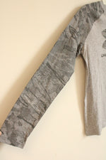 NEW Under Armour Gray LS Logo T-shirt | Y-LG