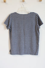 Wishlist Blue White Striped Top | S