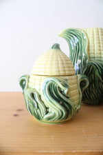 Stanford Ware Corn Pitcher Cream & Sugar Dish Set