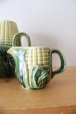 Stanford Ware Corn Pitcher Cream & Sugar Dish Set