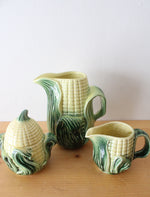 Stanford Ware Corn Pitcher Cream & Sugar Dish Set