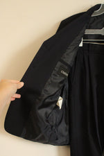 Claiborne Navy Blue Suit Jacket and Pants Set | 10