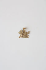 14K Yellow Gold "Special Sister" Necklace Pendant