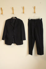 Claiborne Navy Blue Suit Jacket and Pants Set | 10