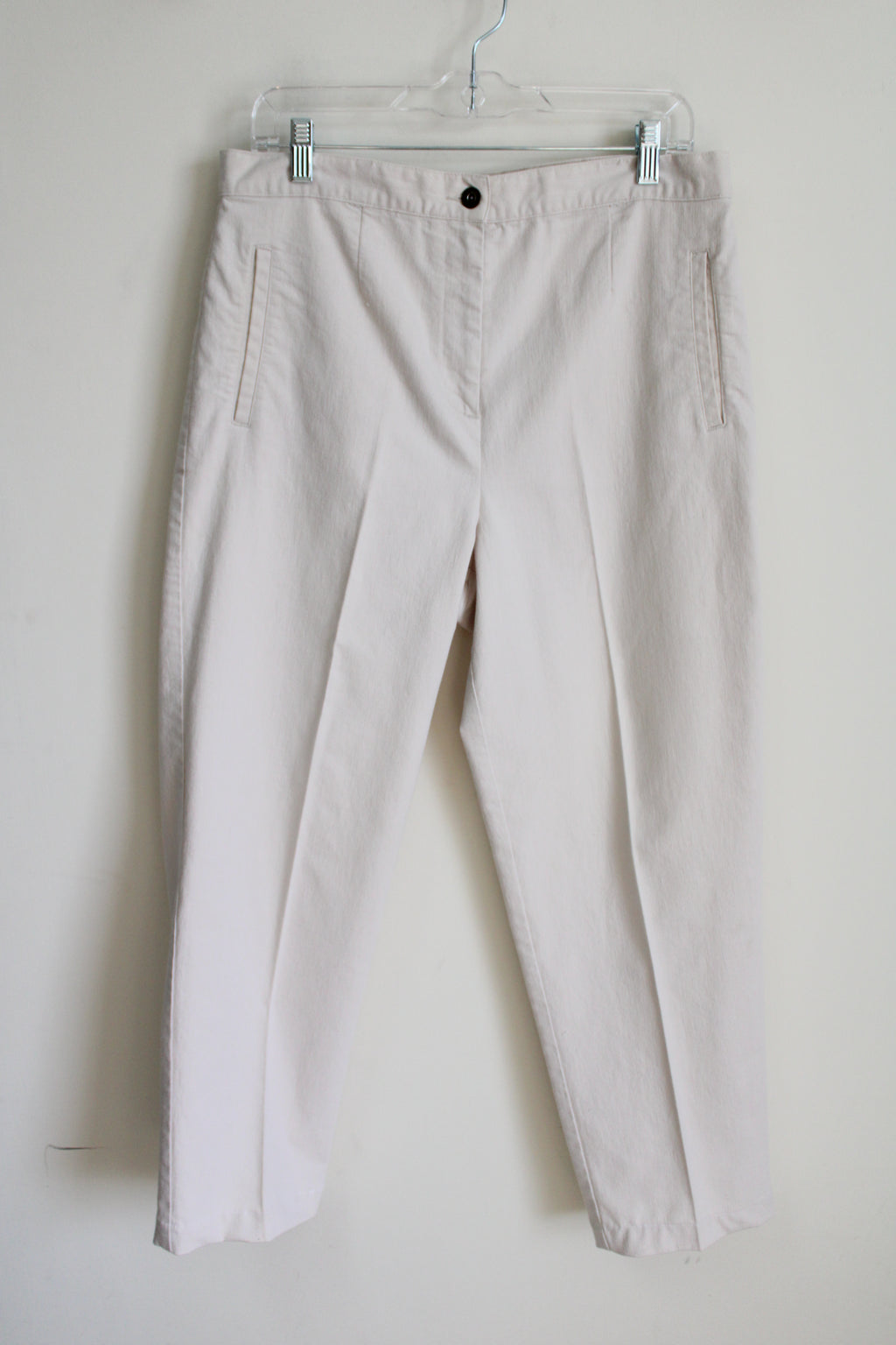 Christopher & Banks Cream Stretch Jeans | 12