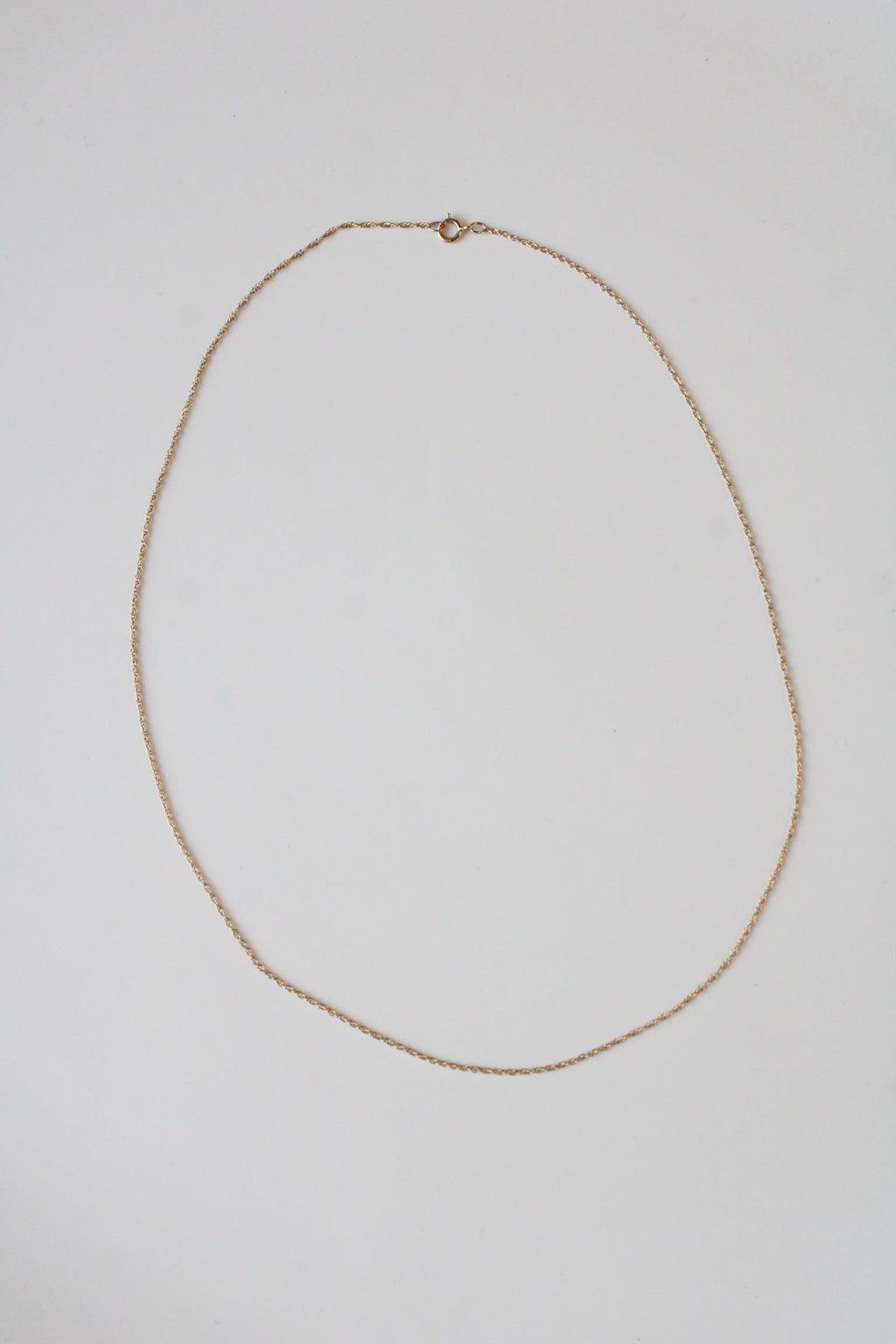 14K Yellow Gold Chain Necklace