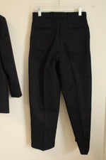 Claiborne Navy Blue Suit Jacket and Pants Set | 10