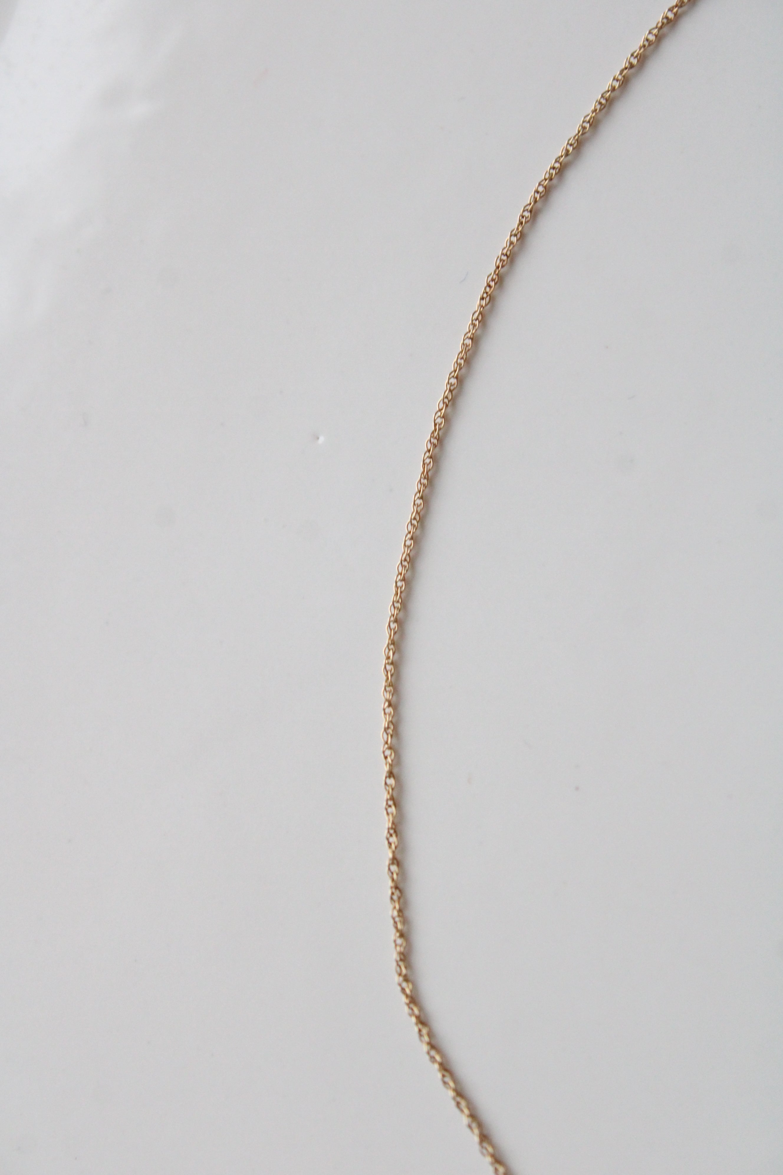 14K Yellow Gold Chain Necklace