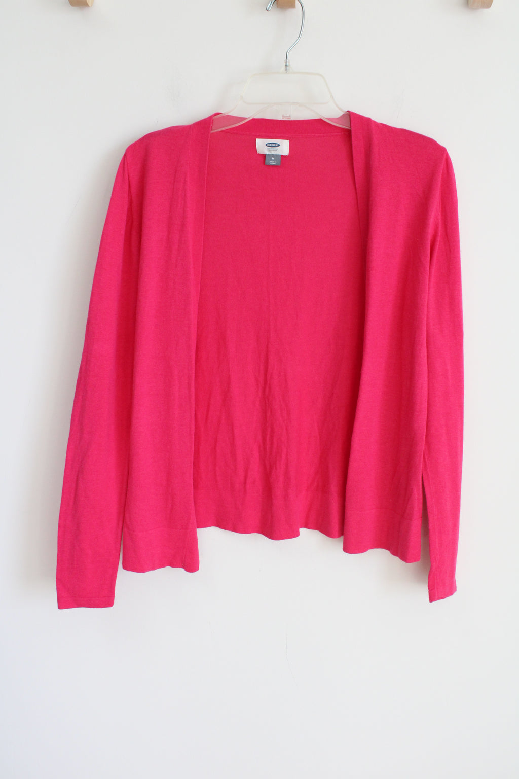 Old Navy Hot Pink Lightweight Knit Cardigan | M