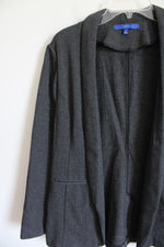 APT.9 Gray Patterned Blazer | S