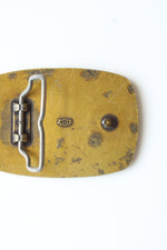 Liquid Brass Belt Buckle