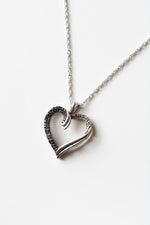 Sterling Silver Heart Pendant Necklace