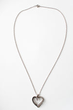 Sterling Silver Heart Pendant Necklace