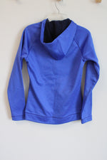 Burton Cobalt Blue Logo Zip Up Hoodie | S