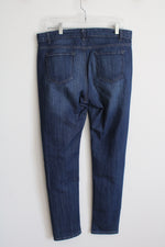 Jones New York Blue Denim Bleecker Skinny Classic Stretch Jeans | 12
